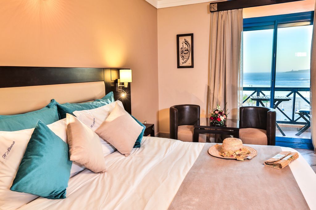 Single vue sur mer  hotel miramar essaouira maroc